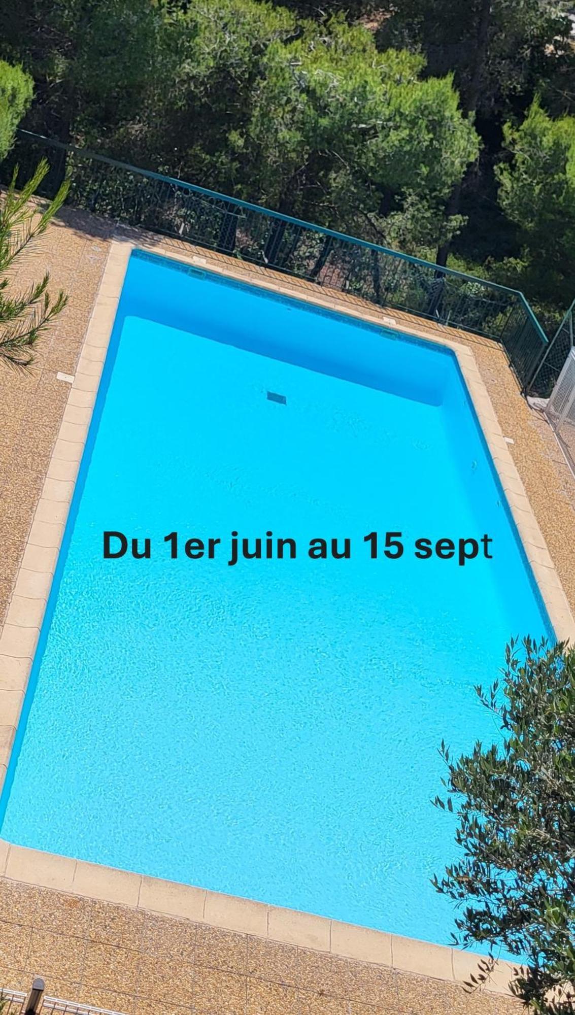 Appartement En Residence Avec Piscine Bandol Extérieur photo